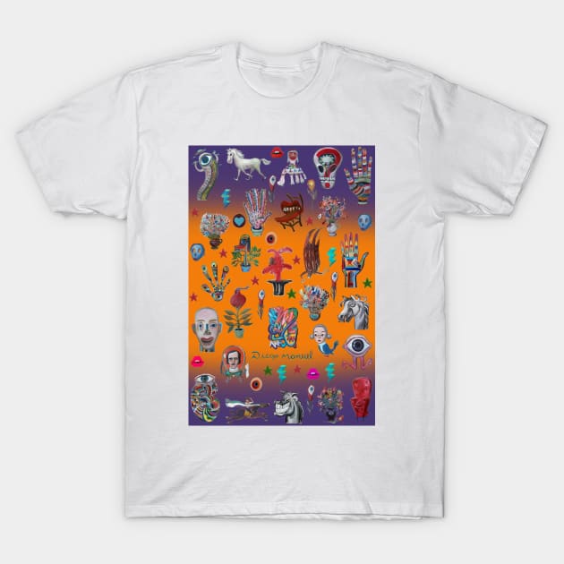 Pop surrealism 2 T-Shirt by diegomanuel